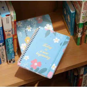 flower Customized Colorful Cover notebook