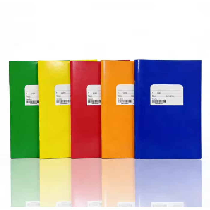 Durable notebook cover and customized paper