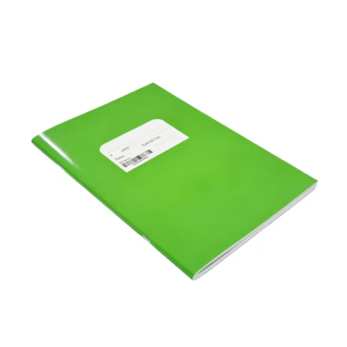 Durable notebook cover and customized paper
