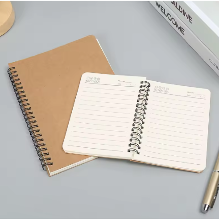 Deluxe spiral notebook