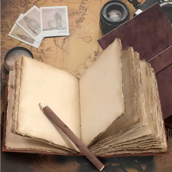 retro notebook